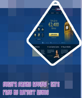Europa casino welcome bonus