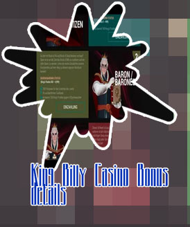 King billy casino bonus code